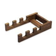 Uneca Подставка для 3 разделочных досок дубовая 20х12х4, цвет Рустикальный дуб (натуральный)