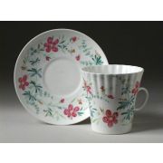 Чашка с блюдцем кофейная форма Одуванчик рисунок Комарики с отводкой арт. 81.13744.00.1