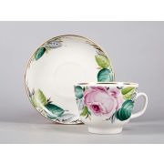 Чашка с блюдцем чайная 350 мл форма Подарочная рисунок Любовь арт. 81.10954.00.1