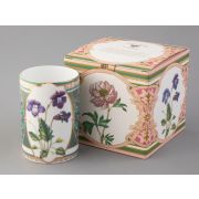 Бокал 400 мл в подарочной упаковке, форма Соло, рисунок Фиалка надрезанная, арт. 81.32711.00.1