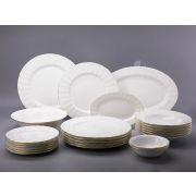 Сервиз столовый форма Нега рисунок Золотая лента, 6 персон 24 предмета арт. 81.30714.00.1