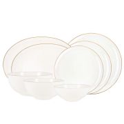 Сервиз столовый форма Восточная рисунок Золотая лента 6 персон 24 предмета арт. 81.27126.00.1