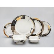 Сервиз столовый форма Молодежная рисунок Проект, 6 персон 22 предмета, арт. 81.28759.00.1