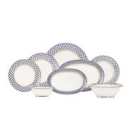 Сервиз столовый форма Молодежная рисунок Кобальтовая сетка, 6 персон 24 предмета, арт. 81.20945.00.1