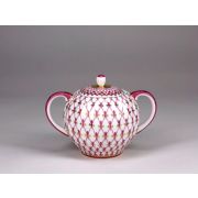 Сахарница форма Тюльпан рисунок Сетка-Блюз арт. 80.86208.00.1