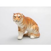 Скульптура форма Тигр сидящий рисунок Тайга , арт. 82.38720.00.1