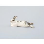 Скульптура Кролик лежебока серый арт. 82.68949.00.1