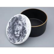 Шкатулка в подарочной упаковке, форма Идиллия, рисунок Тотем. Лев арт. 81.31592.00.1