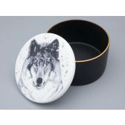 Шкатулка в подарочной упаковке, форма Идиллия, рисунок Тотем. Волк арт. 81.31593.00.1