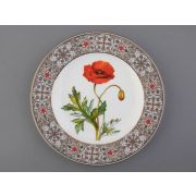 Тарелка декоративная 270 мм в подарочной упаковке, форма Европейская, рисунок Мак восточный, арт. 81.32769.00.1