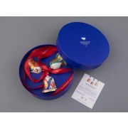 Подарочный набор Колокольчик форма Петелька рисунок Рождественские узоры 3 штуки, арт. 81.32619.00.1