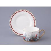 Чашка с блюдцем форма Идиллия рисунок Календа, арт. 81.30758.00.1