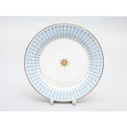 Тарелка плоская 200 мм форма Стандартная 2 рисунок Азур голубая арт. 80.93399.00.1