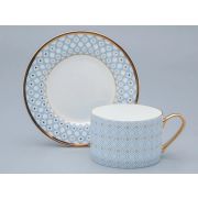Чашка с блюдцем 250 мл форма Идиллия рисунок Азур 2 арт. 81.26829.00.1