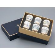 Подарочный набор стопок форма Сувенирная 1, рисунок Виды С-Петербурга арт. 81.31737.00.1