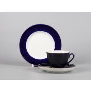 Трехпредметный комплект чайный 230 мл форма Весенняя рисунок Ночка арт. 81.11158.00.1