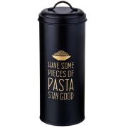 ЕМКОСТЬ AGNESS «ЧЕРНОЕ ЗОЛОТО» ДЛЯ ПИЩЕВЫХ ПРОДУКТОВ «СПАГЕТТИ» ДИАМЕТР=11СМ. ВЫСОТА=27СМ (КОР=6ШТ.)